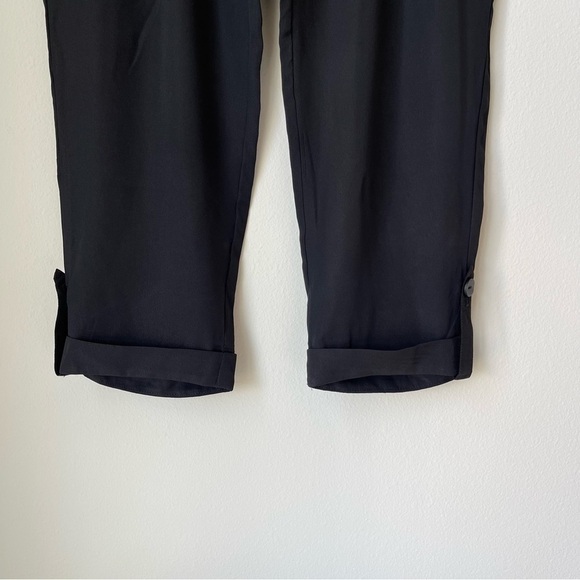 BCBG Sheer Capri Breezy Summer Pants Size 4 - Picture 3 of 15